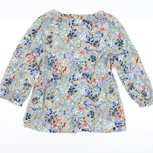 Maine New England Womens Multicoloured Floral Blouse