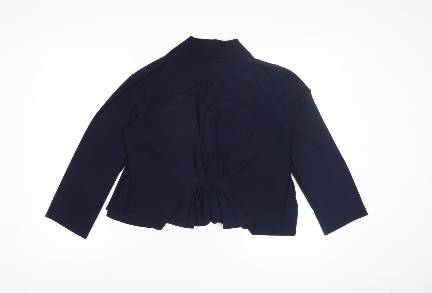 Nina Leonard Women's Blue Casual Jacket, Size L