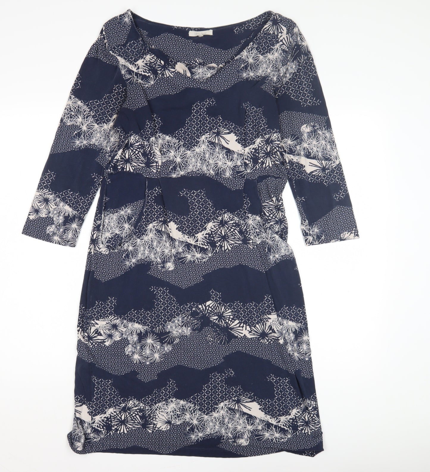White Stuff Women's Blue Floral Dress Size 12