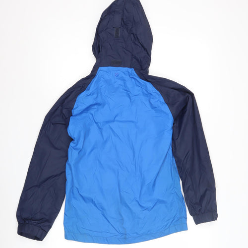 Mountain Warehouse Boys Blue Windbreaker Jacket Size 14
