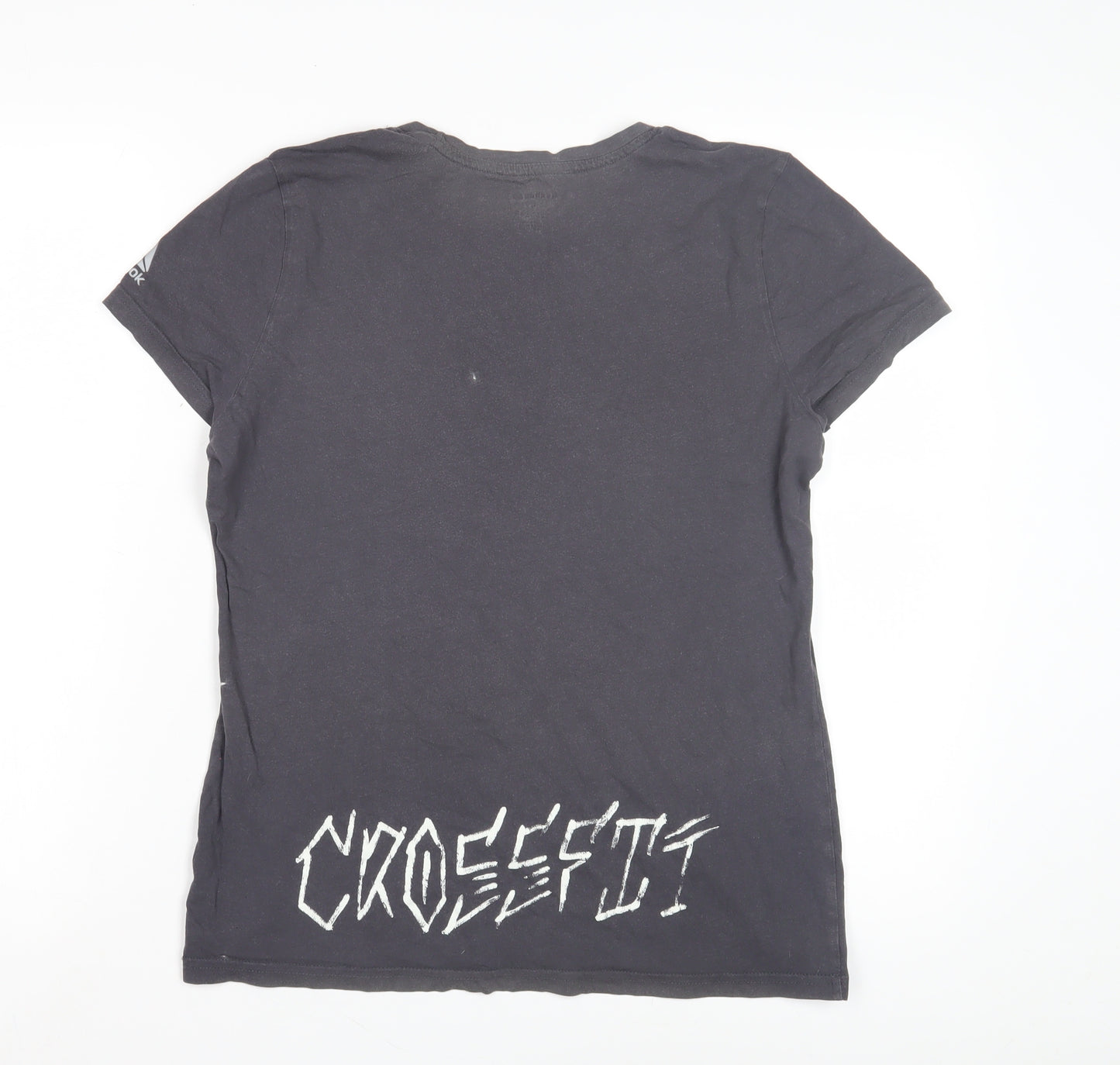 Reebok Unisex Black T-Shirt - L - Casual Crew Neck
