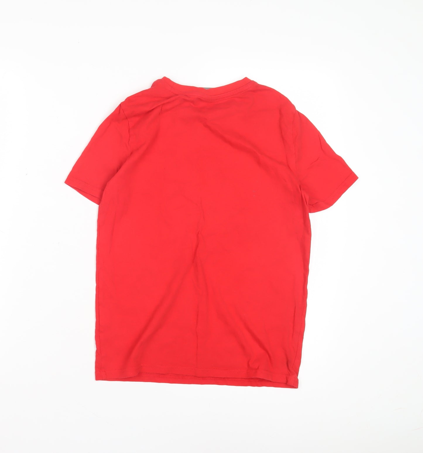 Puma Boys Red Graphic T-Shirt, Size 14 Plus, Casual & Stylish
