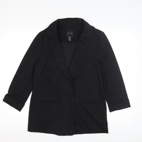New Look Women's Black Blazer Size 10