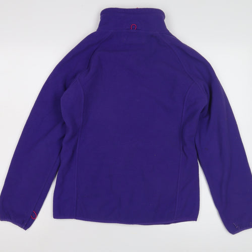 Peter Storm Women's Purple Fleece Jacket Size 12 Outdoor