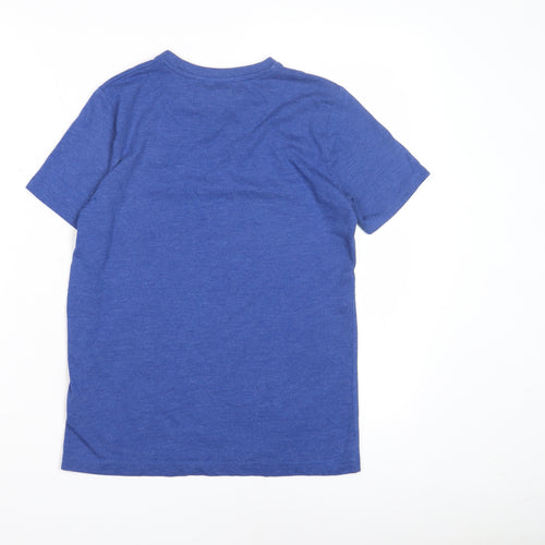Lyle & Scott Boys Blue T-Shirt 9-10 Years Short Sleeve