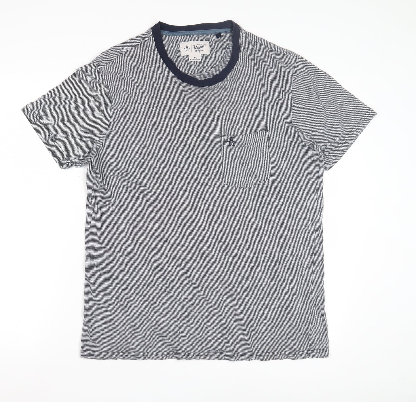 Original Penguin Men's Blue Stripe M T-Shirt