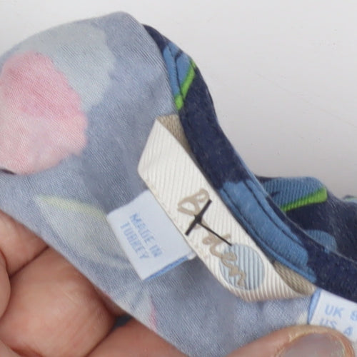 Boden Women's Multicoloured Floral Wrap Blouse Size 8