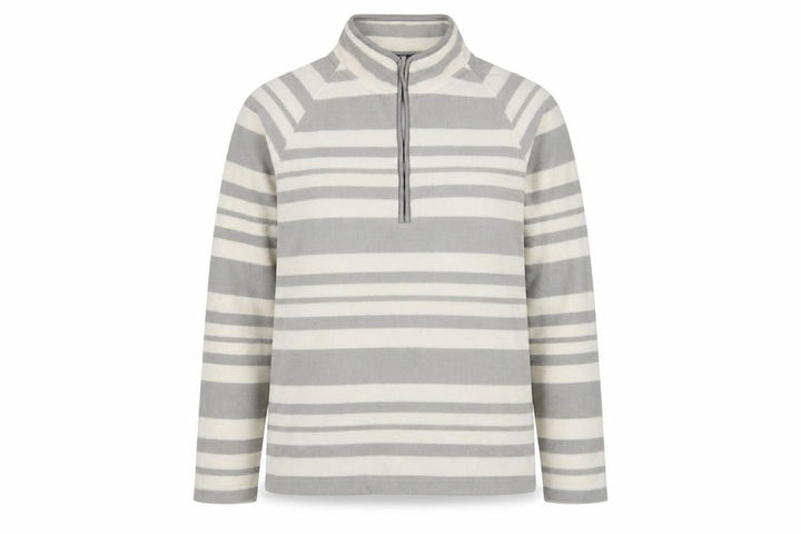 Mountain Warehouse Women's Grey Striped Sweatshirt Size 10