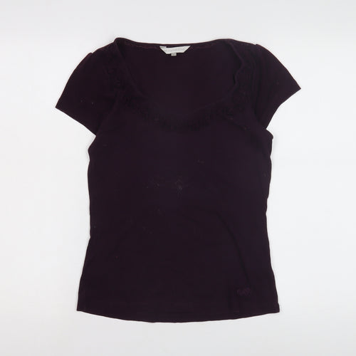 RJR John Rocha Women's Purple Size 10 Top