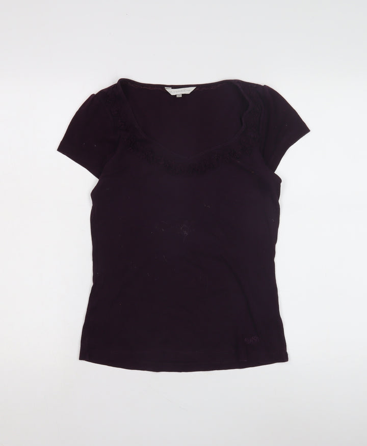 RJR John Rocha Women's Purple Size 10 Top