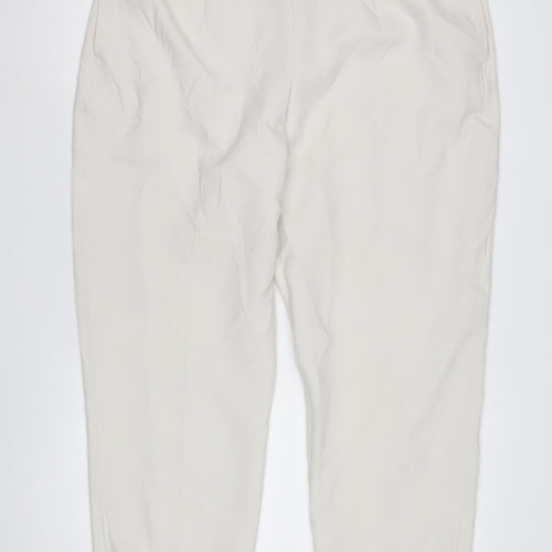 Marks and Spencer Women's Ivory Trousers Size 12