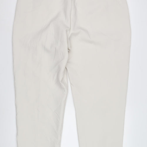 Marks and Spencer Women's Ivory Trousers Size 12