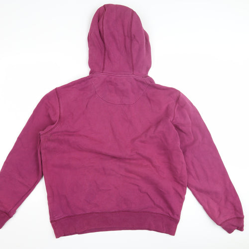 Crew Clothing Men's Red Medium Pullover Hoodie