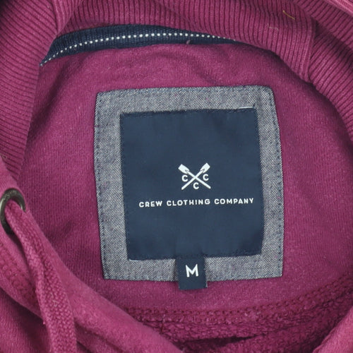 Crew Clothing Men's Red Medium Pullover Hoodie