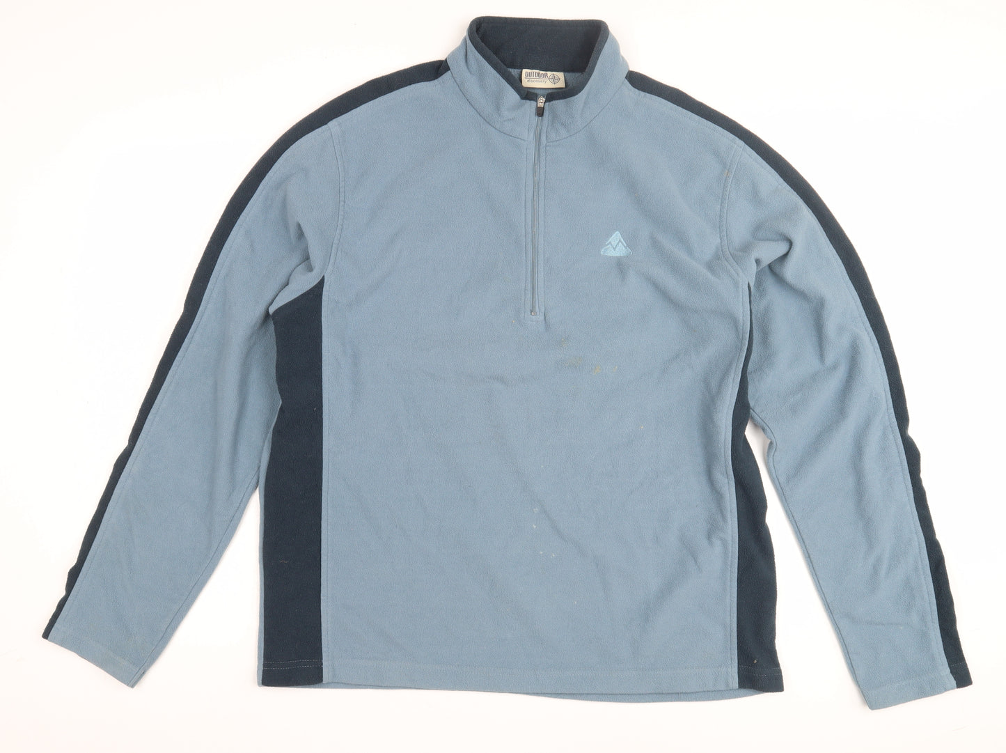 Outdoor Discovery Men's Blue Fleece Sweatshirt, S, Good