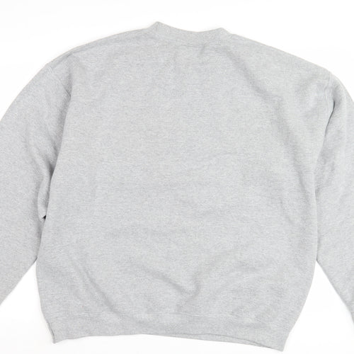 Emma Warren Unisex Grey XL Graphic Sweatshirt