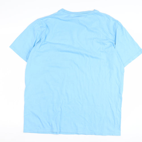 Money Blue Gorilla Rhinestone T-Shirt XL Unisex