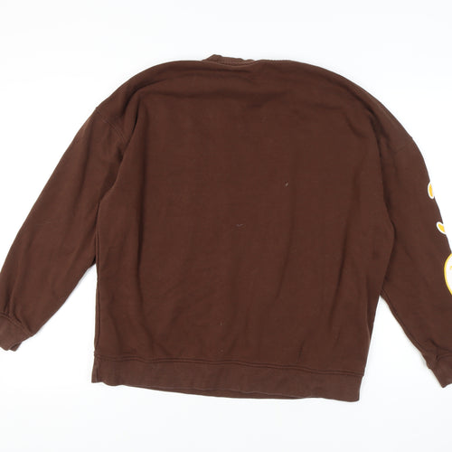 H&M Unisex Brown UCLA Sweatshirt - Medium