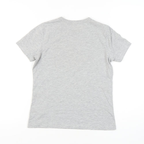 Jigsaw Women's Grey XS Basic Crew Neck T-Shirt