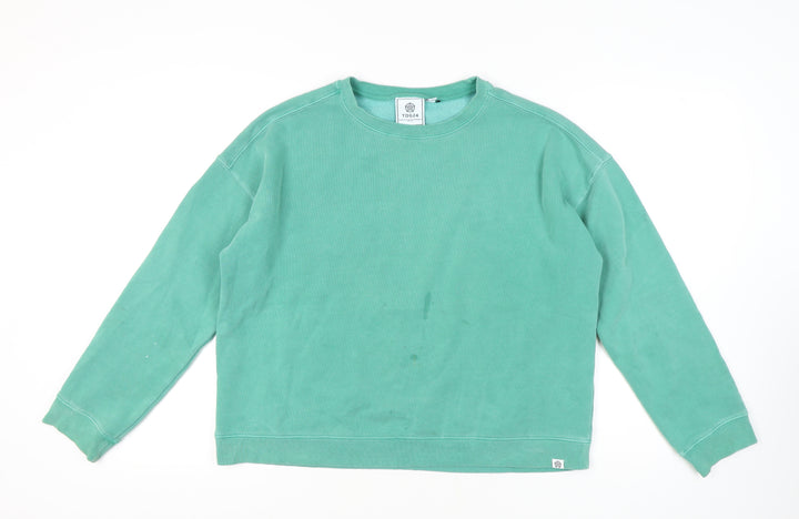 TOG24 Women's Green Pullover Sweatshirt Size 14