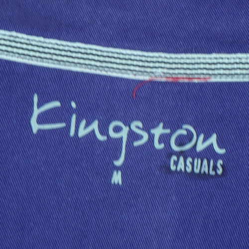 Kingston Casuals Men Red M 1/4 Zip Sweater