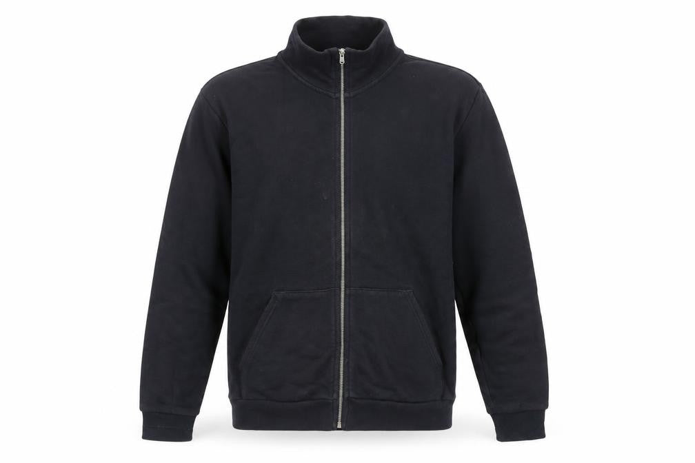 Front view of Gap Men's Black Full Zip Sweatshirt L