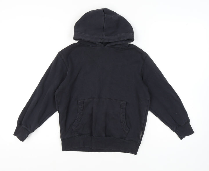 French Connection Boys Black Pullover Hoodie 11-12 Years