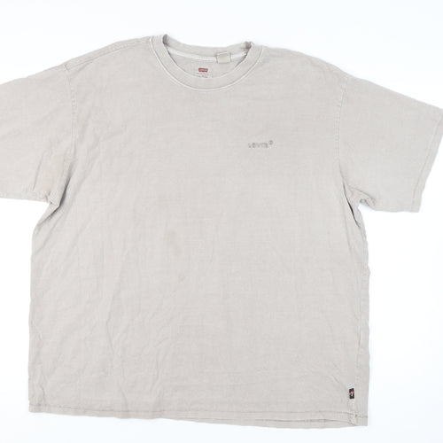 Levi's Men's Beige XL Relaxed Fit T-Shirt