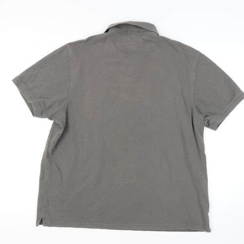Jack Wills Grey Classic Fit Men's 2XL Polo Shirt