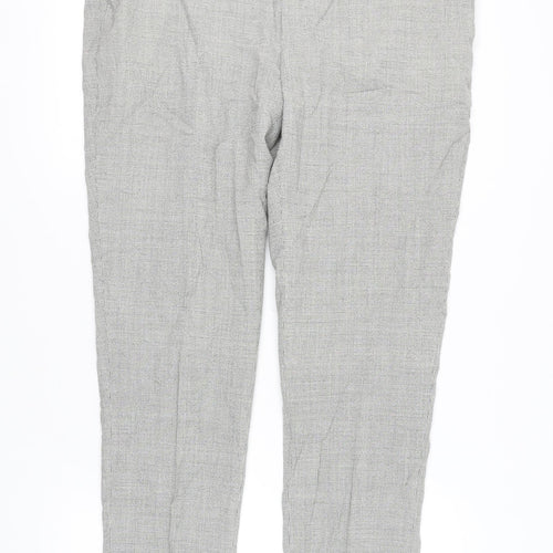 Marks and Spencer Men's Grey Wool Formal Trousers