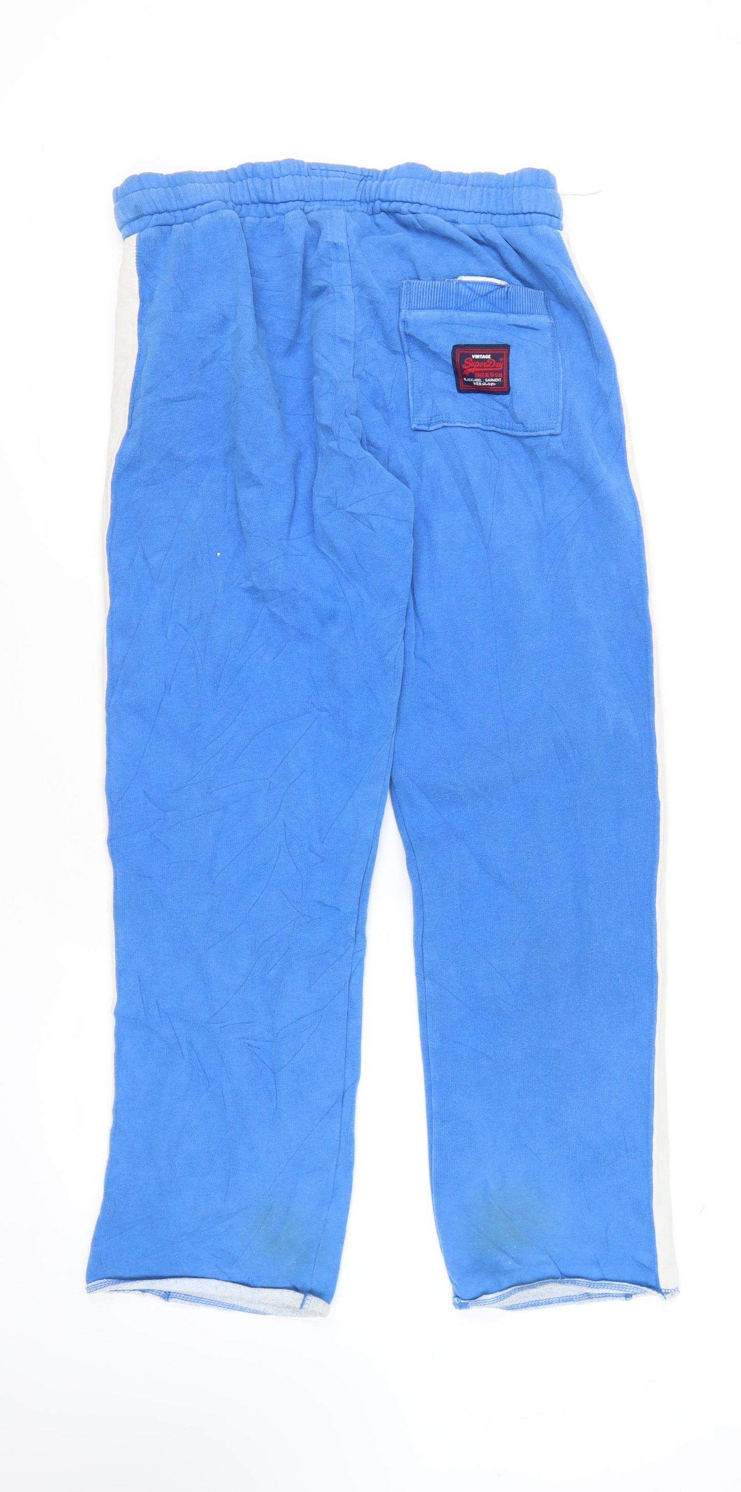 Superdry Men's Blue Joggers, Size M - Comfort & Style