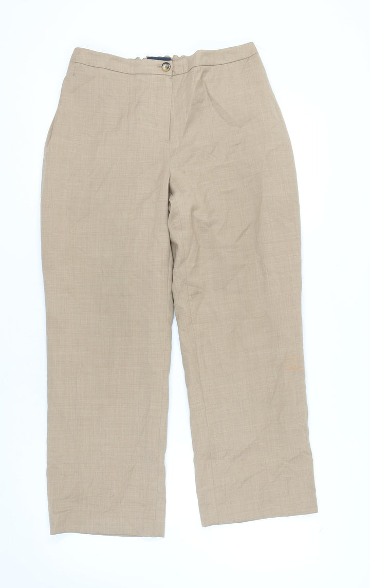 Viyella Beige Women's Trousers Size 14