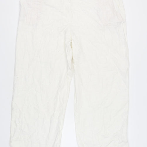 Marks and Spencer Women's White Size 24 Trousers
