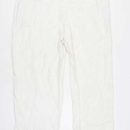 Marks and Spencer Women's White Size 24 Trousers