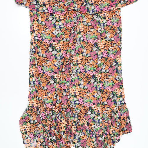 Next Women's Multicoloured Floral Dress Size 24