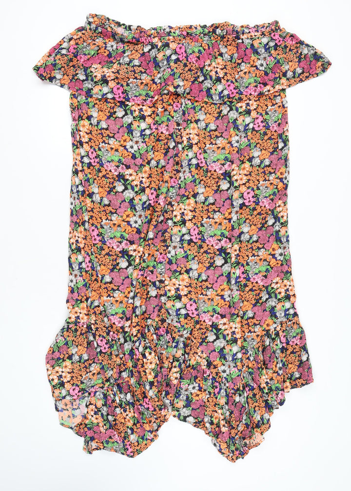 Next Women's Multicoloured Floral Dress Size 24