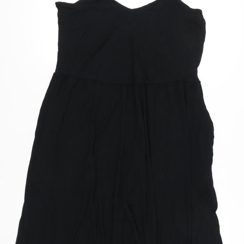 Next Women's Black Strappy Sleeveless Dress, Size 20