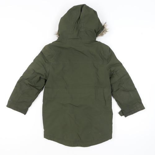 Regatta Girls' Green Parka Coat, Size 6, Winter Wear