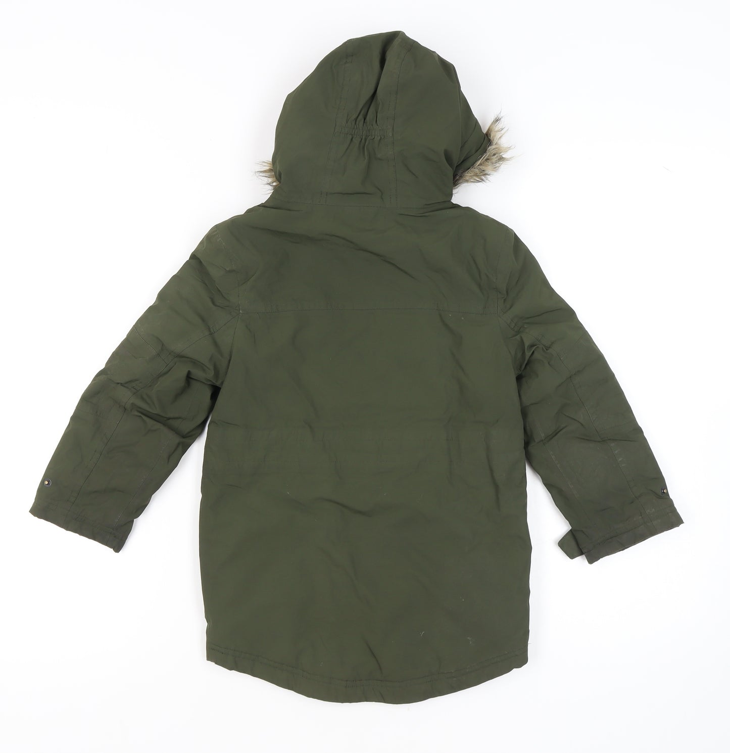 Regatta Girls' Green Parka Coat, Size 6, Winter Wear
