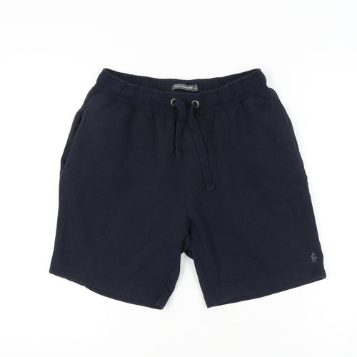 French Connection Men's Blue Shorts, Size 32, Casual Comfort