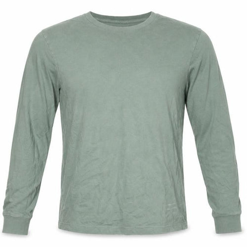 J.Crew Men's Green Cotton Long Sleeve T-Shirt S