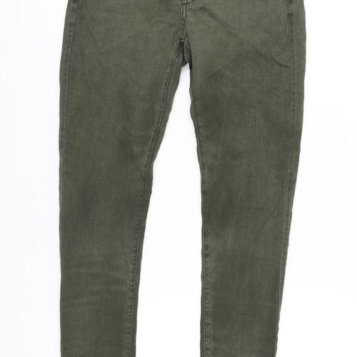 James Jeans Women's Green Skinny Jeans Size 28
