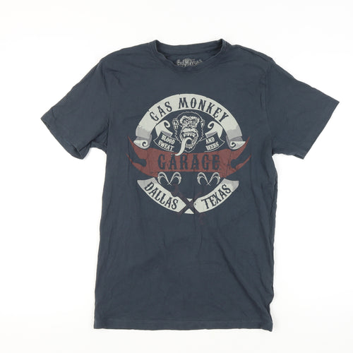 Gas Monkey Men's S Graphic Garage T-Shirt Black