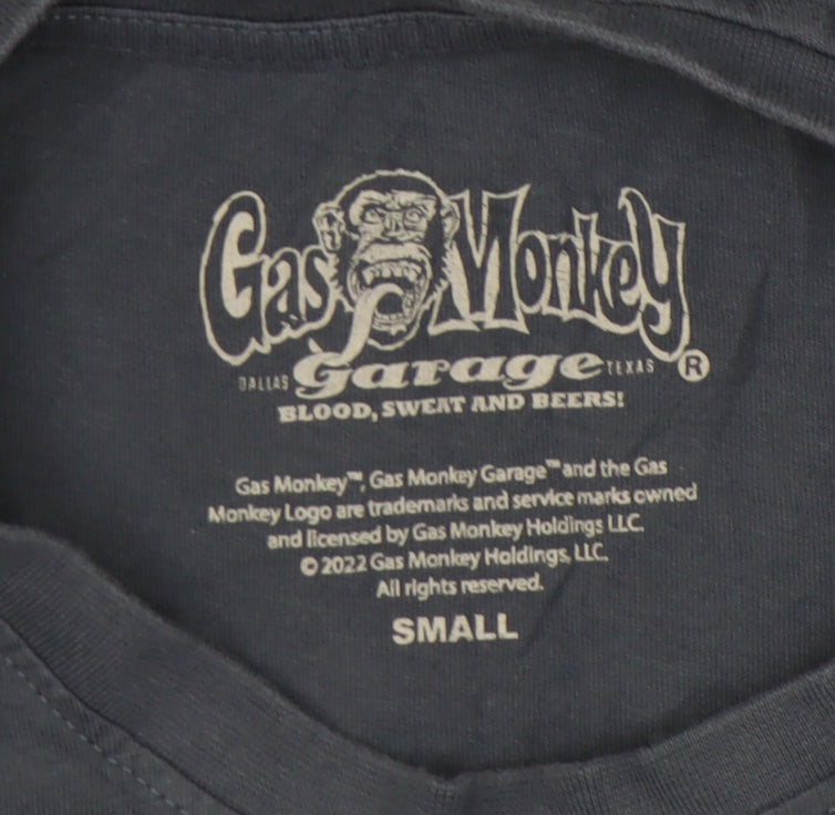 Gas Monkey Men's S Graphic Garage T-Shirt Black