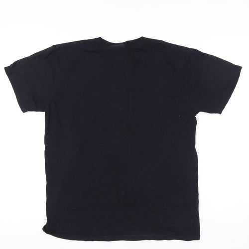 Smashing Pumpkins Men's Black M T-Shirt, Music Graphic Tee