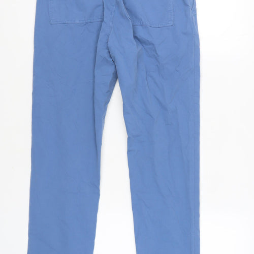 Marks and Spencer Men's Blue Chino Trousers, 30 in Waist