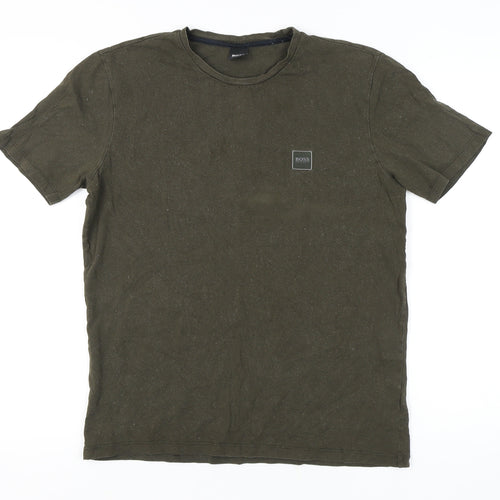 Hugo Boss Men's Green M T-Shirt