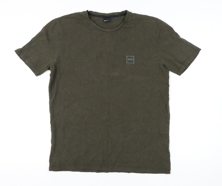Hugo Boss Men's Green M T-Shirt