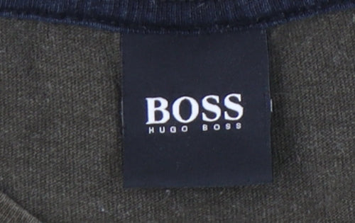 Hugo Boss Men's Green M T-Shirt