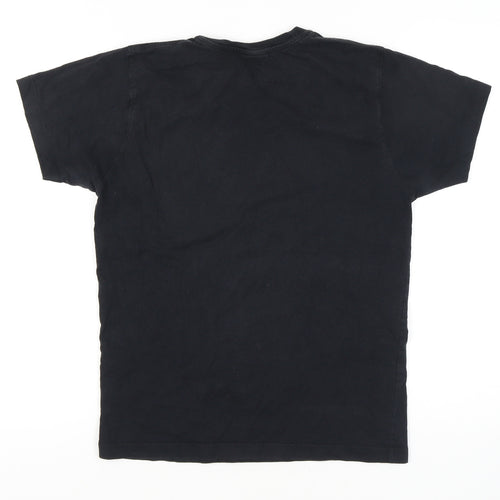 Marvel Men's Black Silver Surfer T-Shirt M